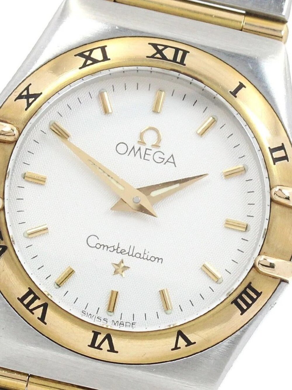 OMEGA Constellation 1272.30 full bar white Dial Quartz Ladies Watch_961013